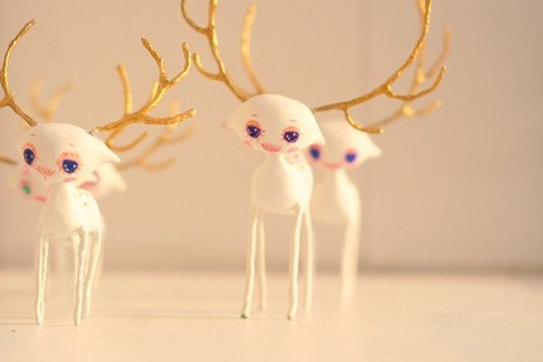 可爱的卡通小玩具