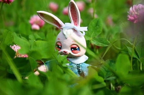 可爱的卡通小玩具