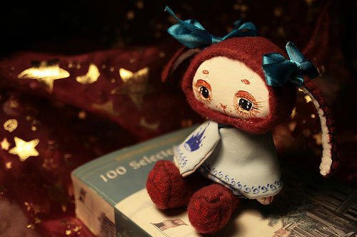 可爱的卡通小玩具