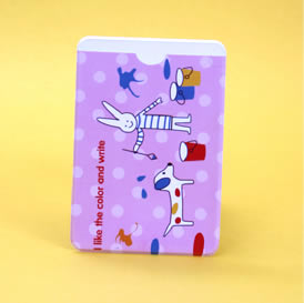 韩版可爱迷你公交IC|门禁小卡夹|单张卡套|防磁|挂牌